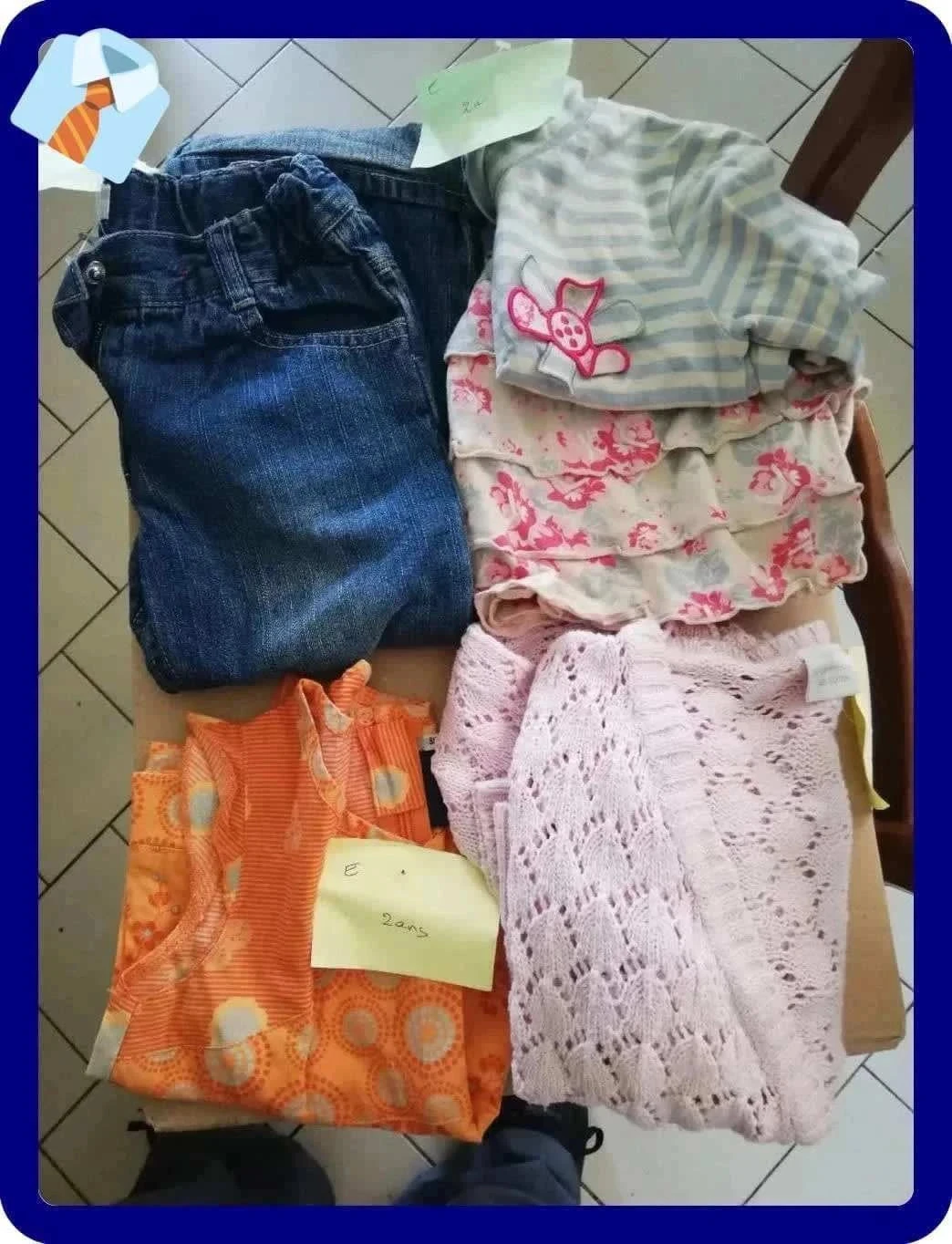 Lot Vêtements Été 2 Ans 92 cm Bon état Fille pas cher